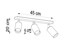 Berg 3 Ceiling Light