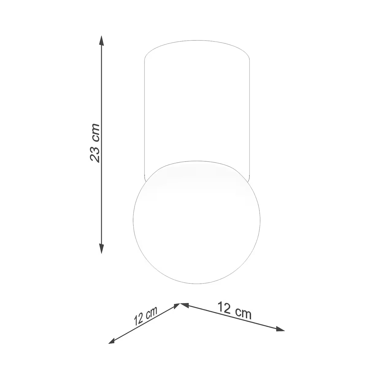 Boomo 12 Ceiling Light