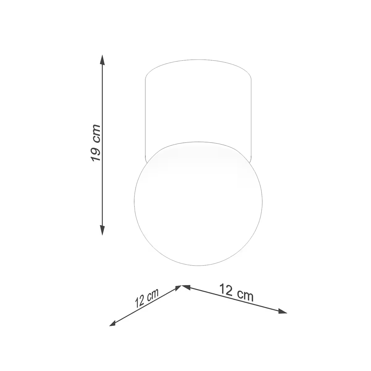 Boomo 8 Ceiling Light