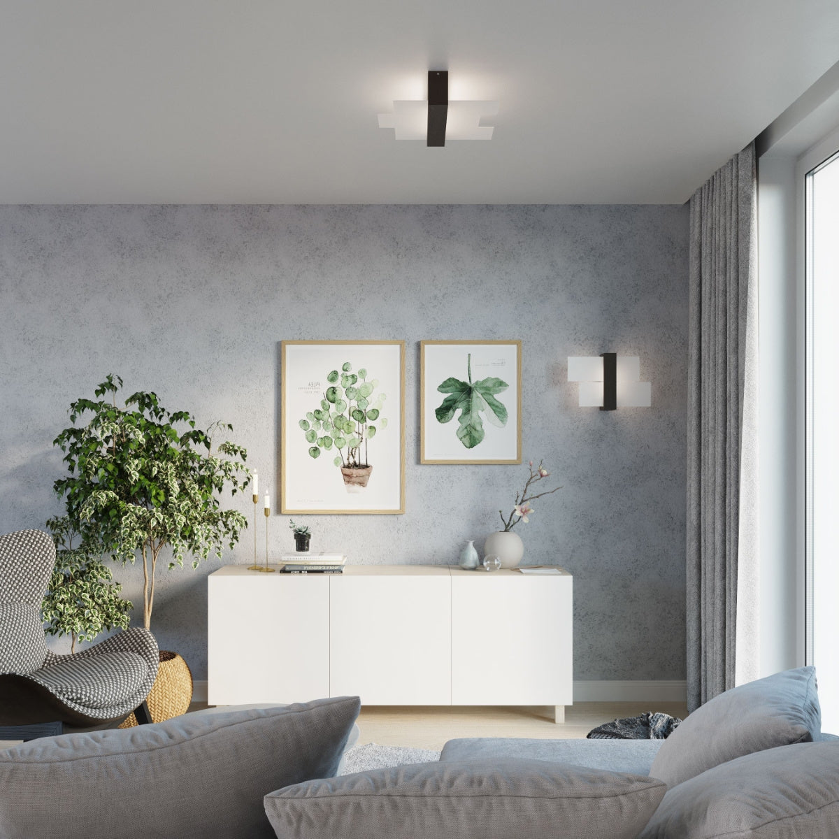 Sollux Feniks Ceiling Light
