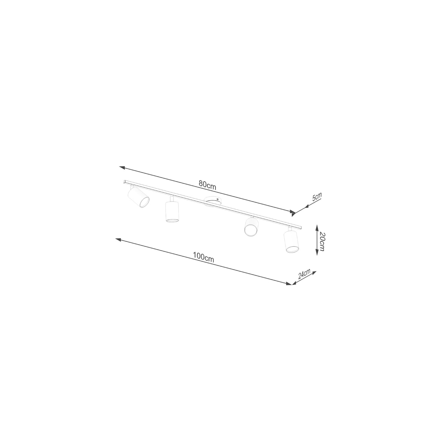 Lemmi 4L Ceiling Light