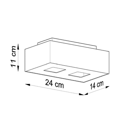 Sollux Mono Ceiling Light