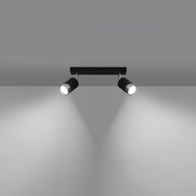 Sollux Nero Surface Ceiling Spotlight