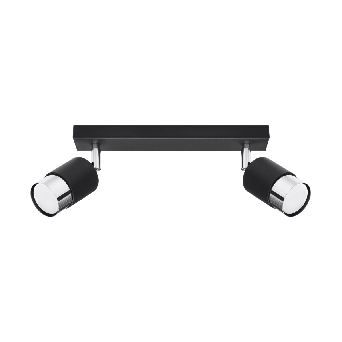 Sollux Nero Surface Ceiling Spotlight
