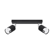 Sollux Nero Surface Ceiling Spotlight
