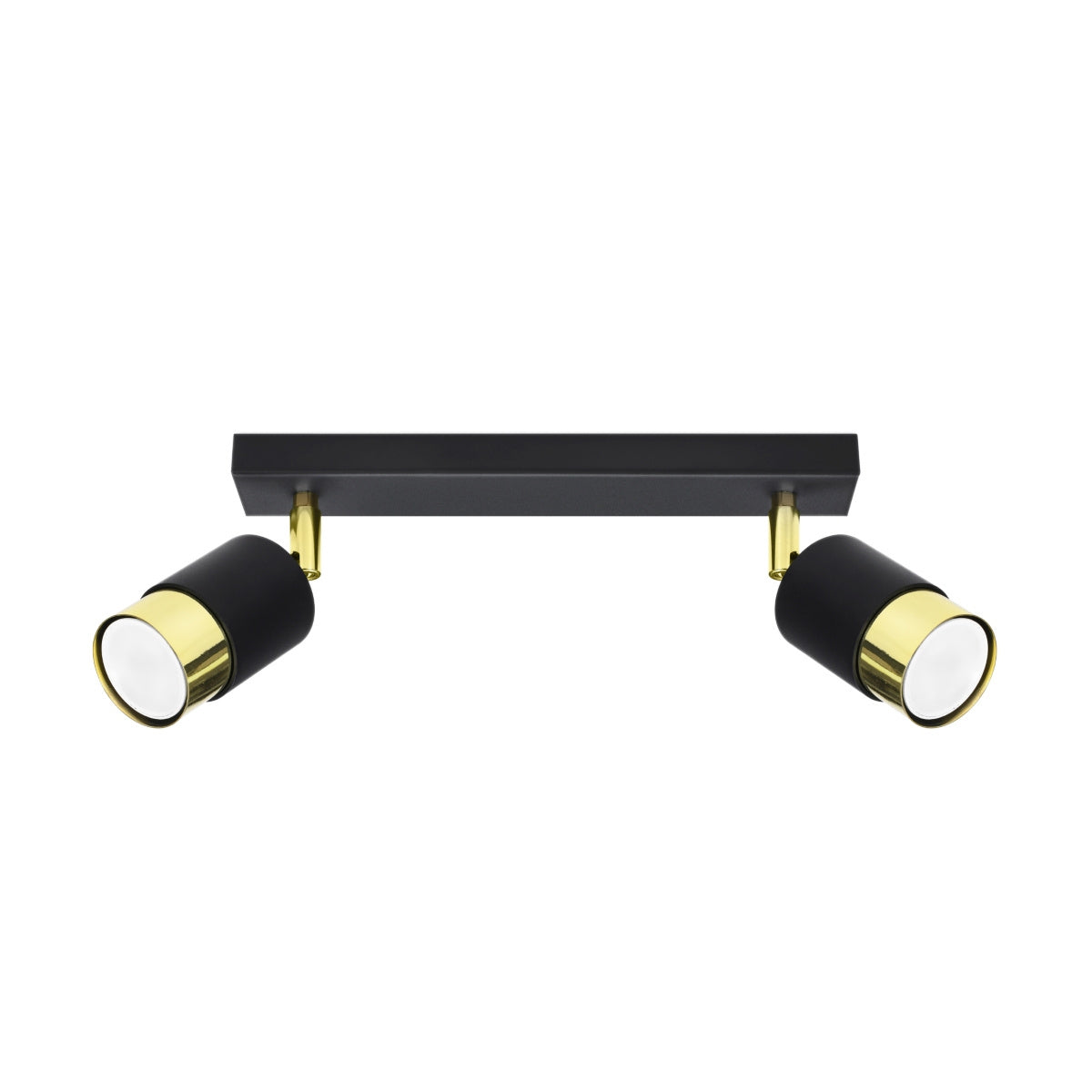 Sollux Nero Surface Ceiling Spotlight