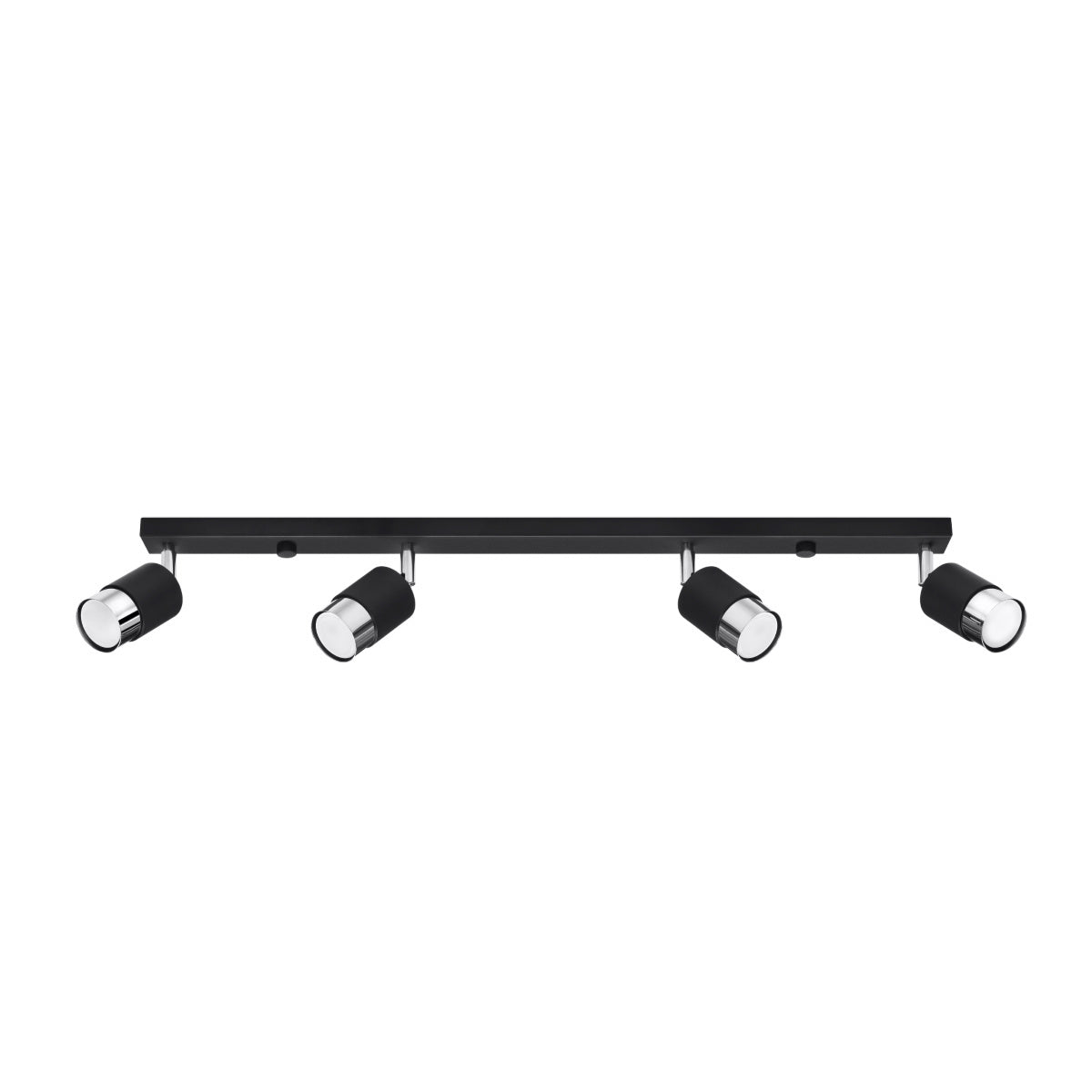 Sollux Nero Four-Light Ceiling Spotlight