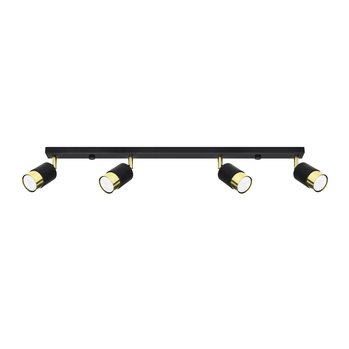 Sollux Nero Four-Light Ceiling Spotlight