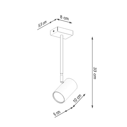 Sollux Norano Ceiling Light