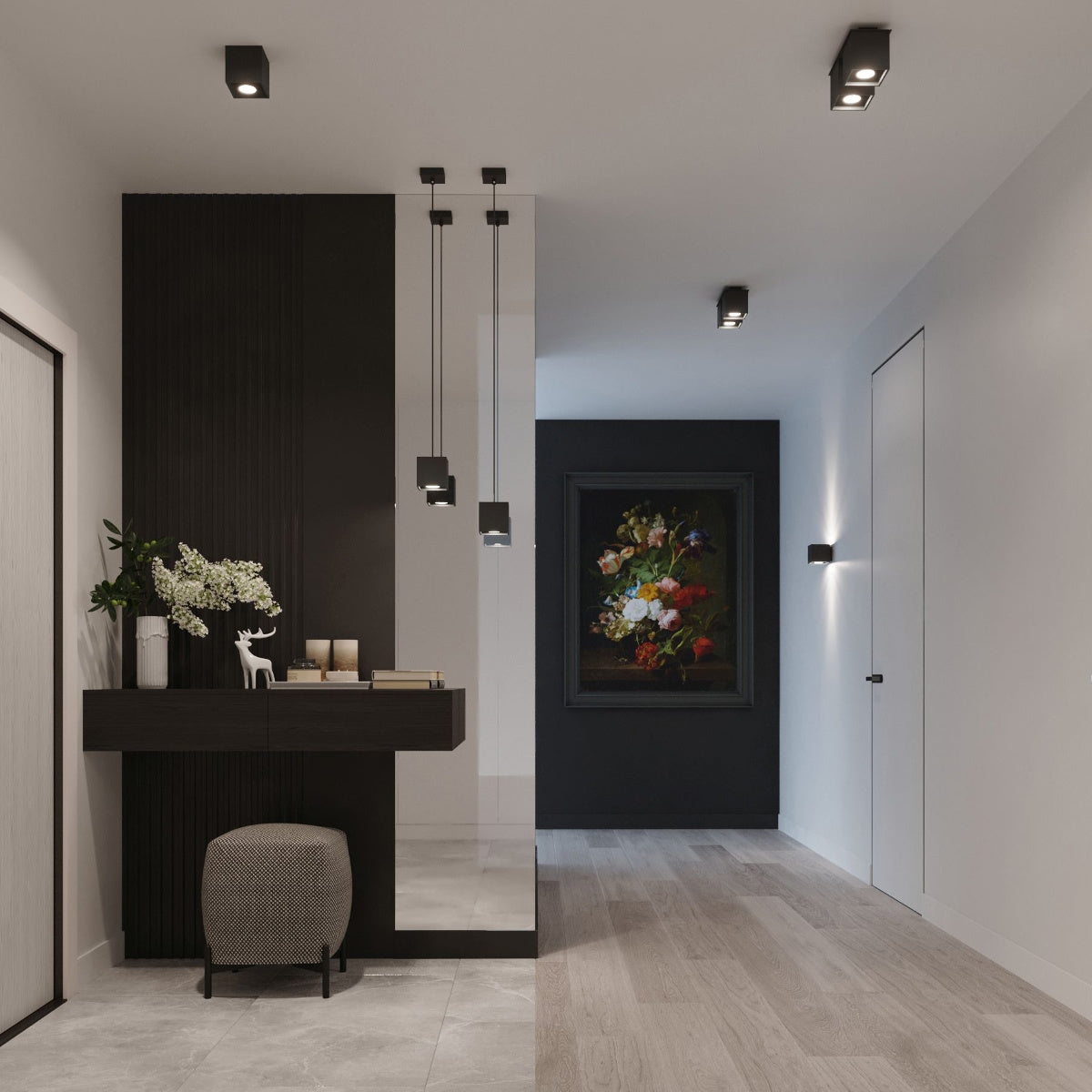 Sollux Quad Surface Ceiling Light