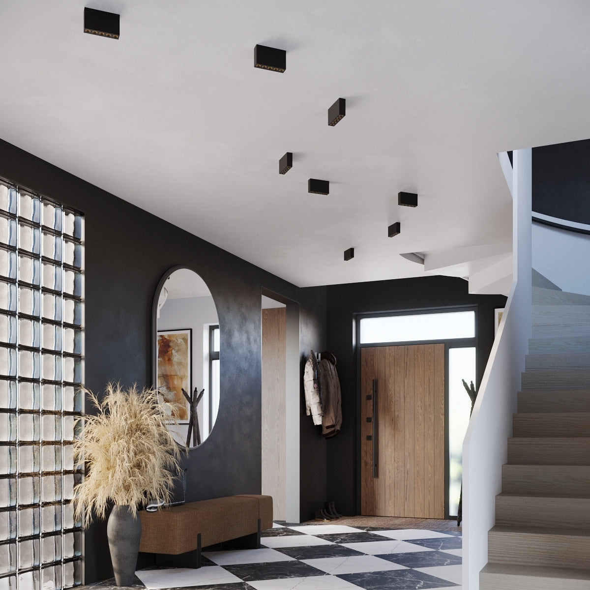 Sollux Sole Surface-Mounted Ceiling Light
