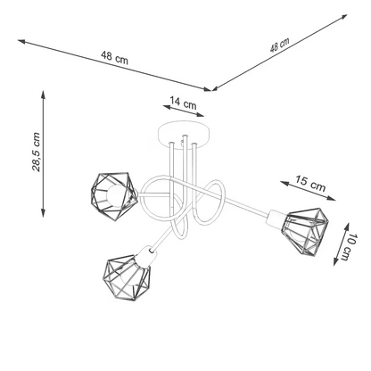 Artemis 3S Chandelier