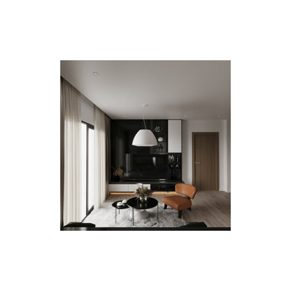 Bella 60 Chandelier in White