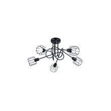 Beluci 5S Chandelier in Black