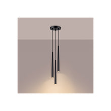 Bliss 3P Pendant in Black