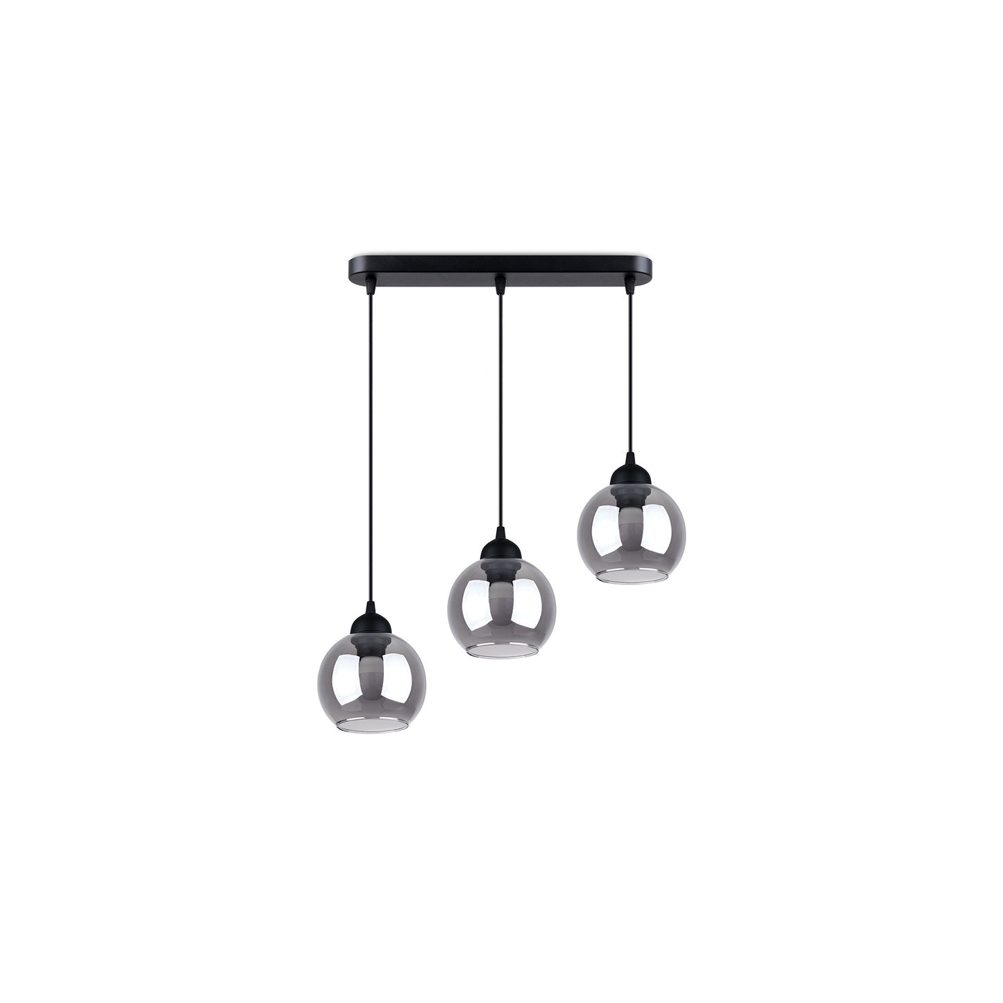 Alino 3 Pendant in Black