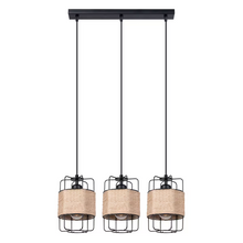 Gizur 3L Pendant in Black