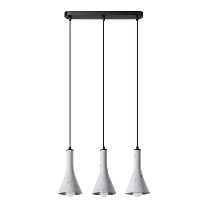 Rea 3L Pendant in Grey