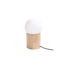 Boomo Table Lamp in Natural Wood