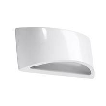Vixen Varnished Wall Light in White Gloss