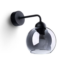 Alino 1 Wall Light in Black