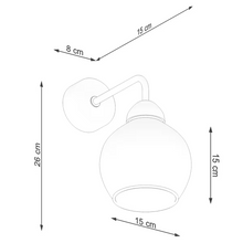 Alino 1 Wall Light
