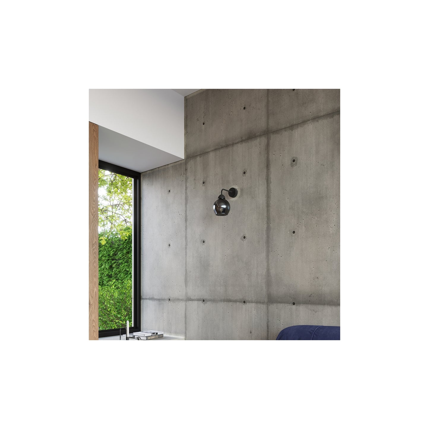 Alino 1 Wall Light in Black