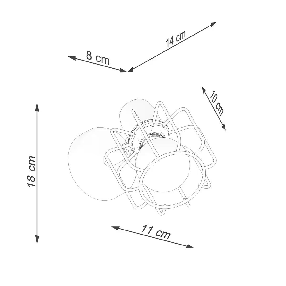 Beluci 1 Wall Light