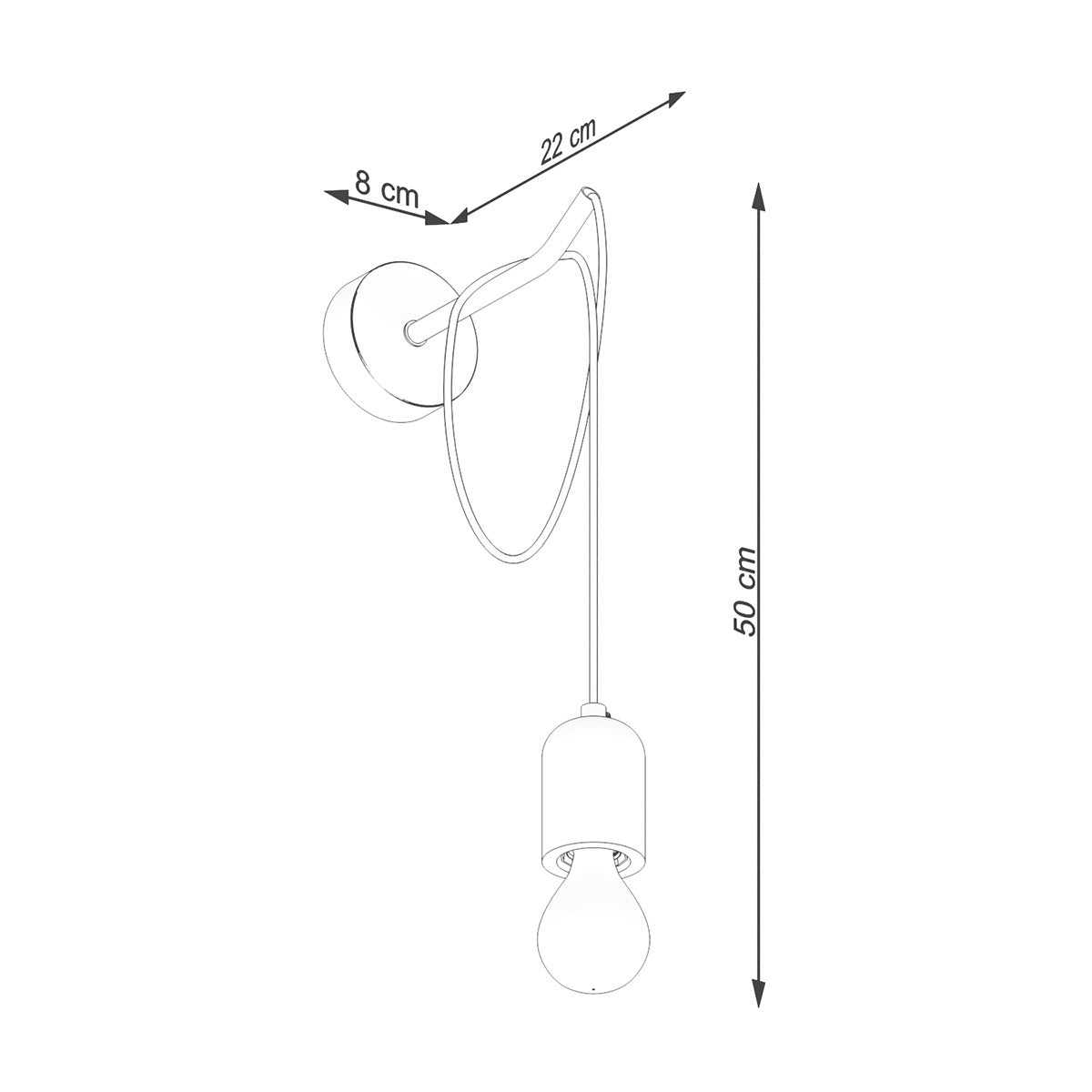 Sollux Neso Wall Light