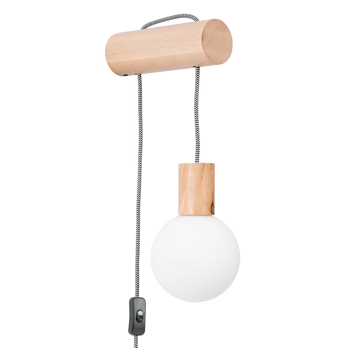Nimbi Wall Light in Natural Wood