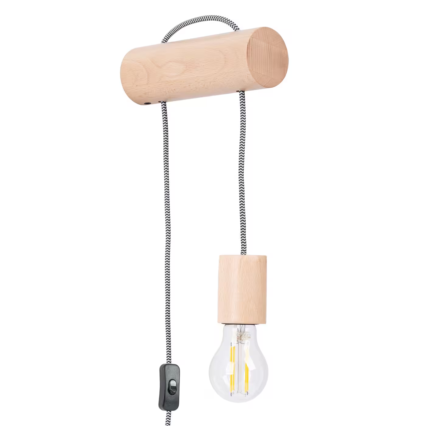 Nimbi Wall Light in Natural Wood