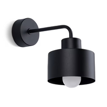 Savar 1 Wall Light in Black