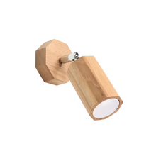 Zeke Wall Light in Oak