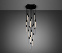 Heavy Metal 19-Light CASCADE Surface Pendant Chandelier