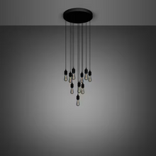 Heavy Metal 10-Light CASCADE Surface Pendant Chandelier
