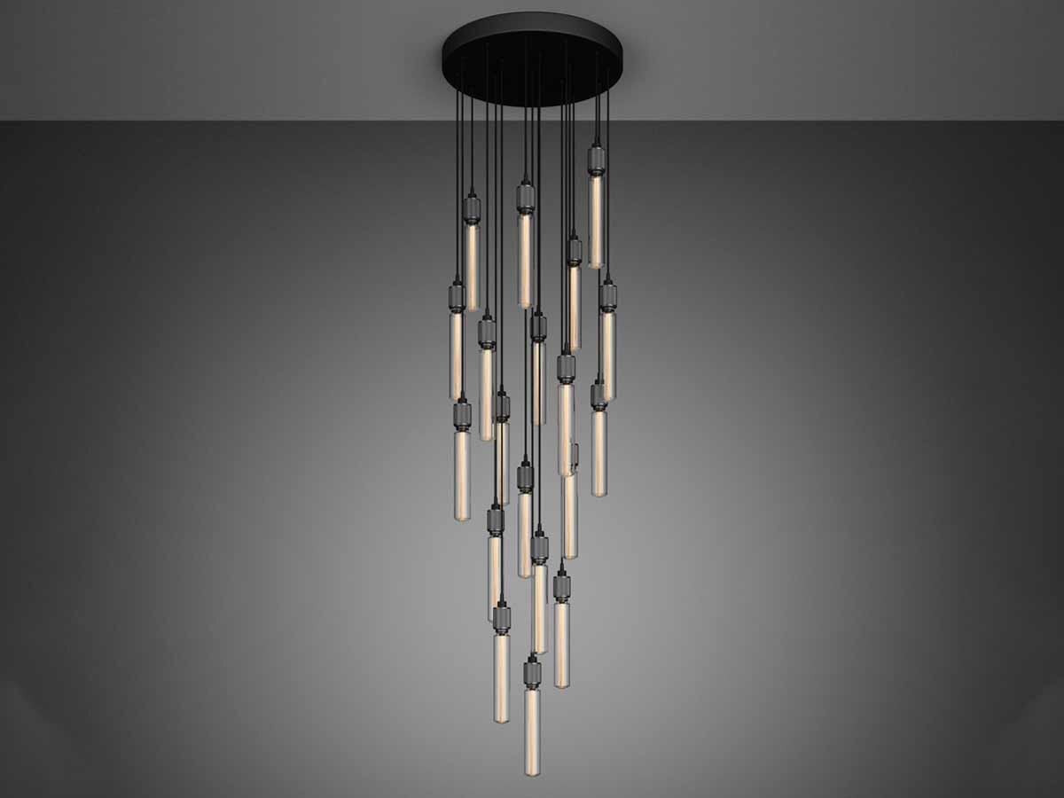 Buster and Punch Heavy Metal Chandelier