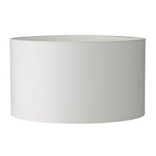 Tuscan 40cm Cotton Cylinder Shade in Ivory