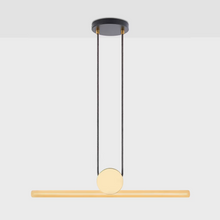 Kilter Pendant in Polished Brass