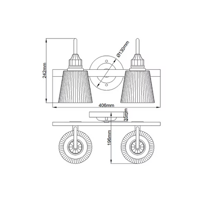 Addison 2-Light Wall Light
