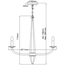 Ascher 6-Light Chandelier
