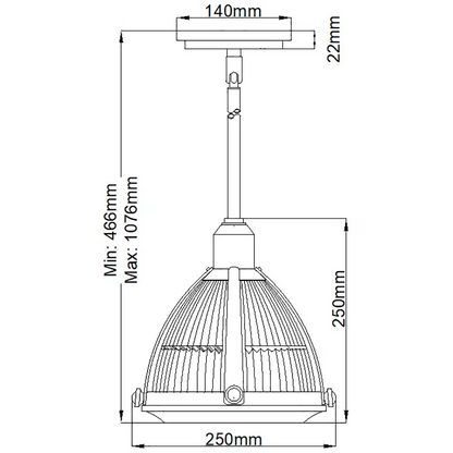 Elroy 1 Light Pendant