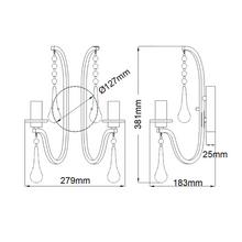 Karlee 2-Light Wall Light