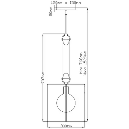 Ludlow 1-Light Pendant