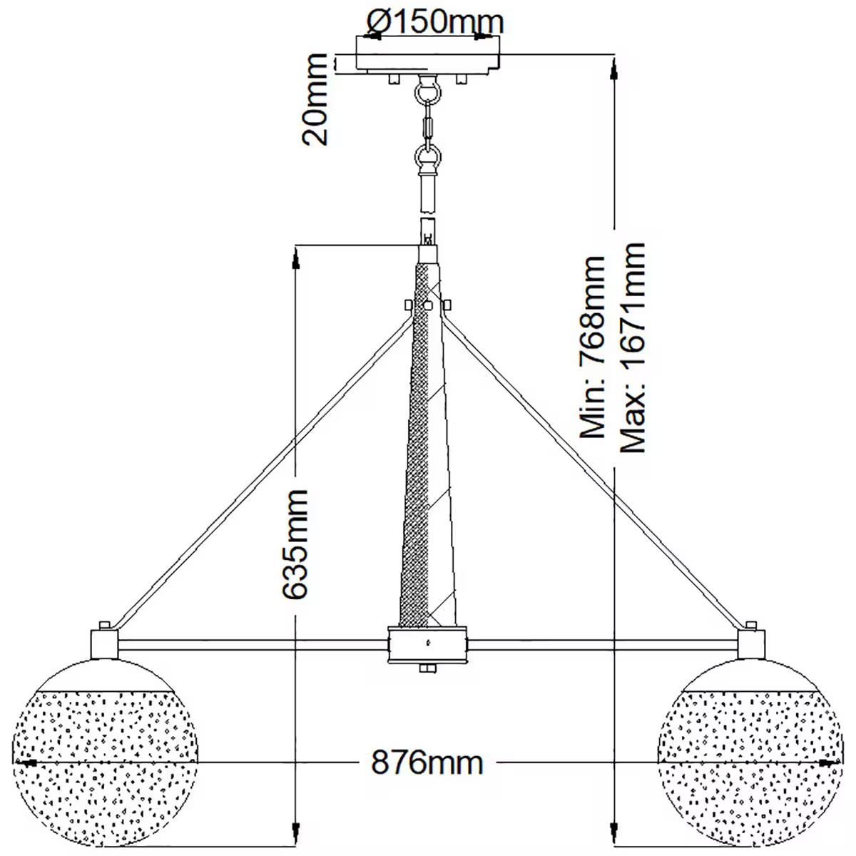 Marilyn 6-Light Chandelier