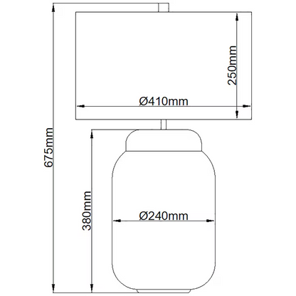 Sola 2-Light Table Lamp