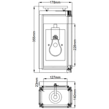 Quintiesse Sutcliffe Outdoor Wall Lantern