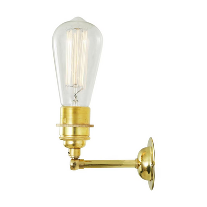 Lome Vintage Bare Bulb Wall Light