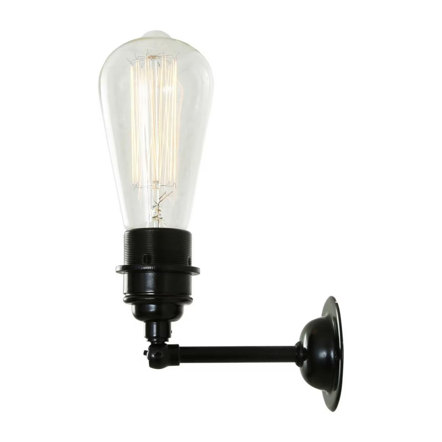Lome Vintage Bare Bulb Wall Light