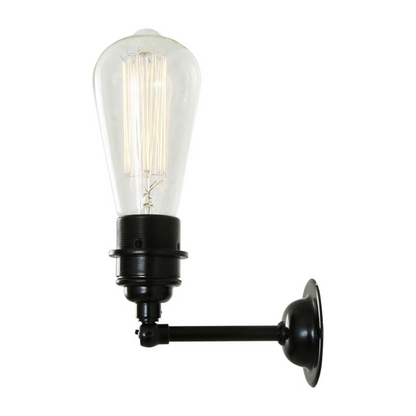 Lome Vintage Bare Bulb Wall Light