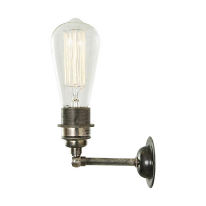 Lome Vintage Bare Bulb Wall Light